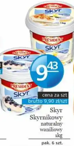 Specjał Skyr Skyrnikowy naturalny waniliowy oferta