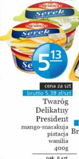 Specjał Twaróg Delikatny President oferta