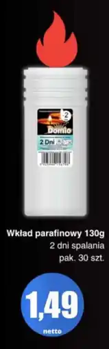 Specjał Wkład parafinowy Domio oferta