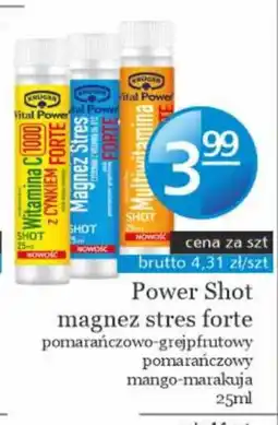 Specjał Power Shot magnez stres forte oferta