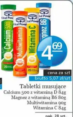 Specjał Tabletki musujące Kruger Vital Power oferta