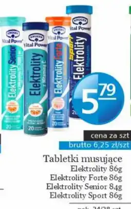 Specjał Tabletki musujące Elektrolity oferta