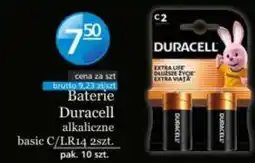 Specjał Baterie duracell alkaliczne basic c/lr14 oferta