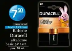 Specjał Baterie Duracell alkaliczne basic 9V oferta