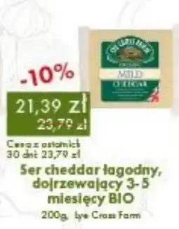 Organic Farma Zdrowia Ser cheddar łagodny BIO oferta