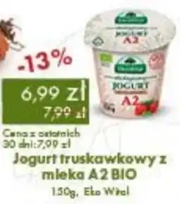 Organic Farma Zdrowia Jogurt truskawkowy z mleka A2 BIO oferta