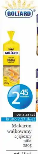 Specjał Makaron walkowany 2 jajeczny nitki oferta
