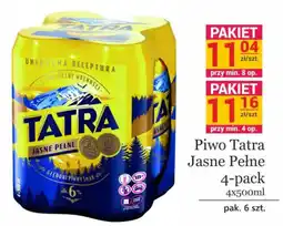 Specjał Piwo Tatra Jasne Pełne oferta