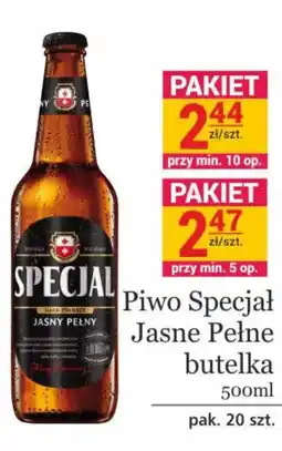 Specjał Piwo Specjał Jasne Pełne oferta
