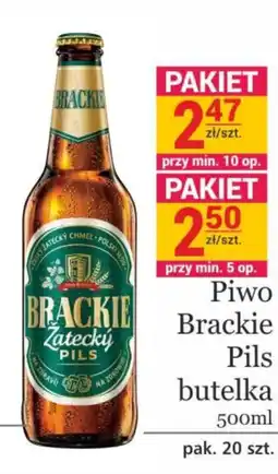 Specjał Piwo Brackie Pils butelka oferta