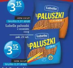 Specjał Lubella Paluszki z sezamem oferta