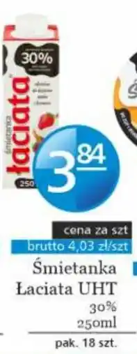 Specjał Śmietanka Łaciate UHT 30% oferta