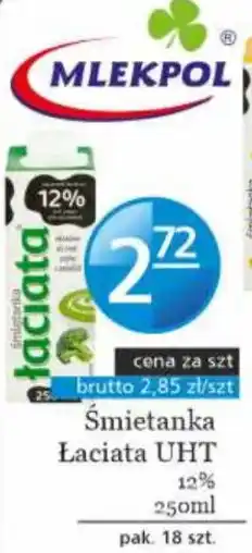 Specjał Śmietanka Łaciate UHT oferta