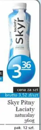 Specjał Skyr Pitny Laciaty naturalny oferta