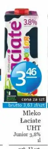 Specjał Mleko Łaciate Junior UHT oferta