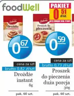 Specjał Delocta Drożdże instant oferta