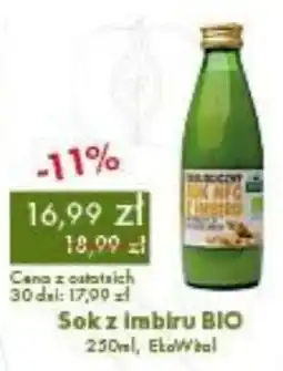 Organic Farma Zdrowia Sok z Imbiru BIO oferta