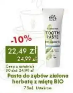 Organic Farma Zdrowia Pasta do zębów zielona herbatą z miętą BIO oferta