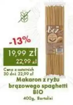 Organic Farma Zdrowia Makaron z ryżu brązowego spaghetti BIO oferta