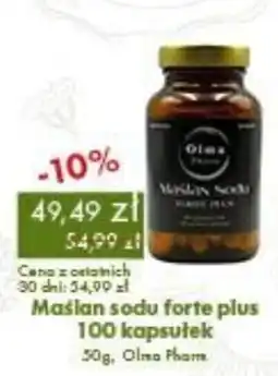 Organic Farma Zdrowia Maślan sodu forte plus oferta