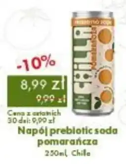 Organic Farma Zdrowia Napój prebiotic soda pomarańcza oferta