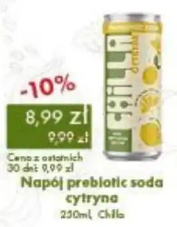 Organic Farma Zdrowia Napój prebiotic soda cytryna Chilla oferta