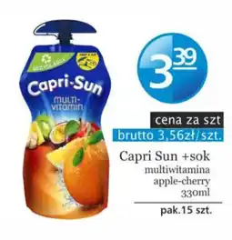 Specjał Capri Sun +sok multiwitamina apple-cherry oferta