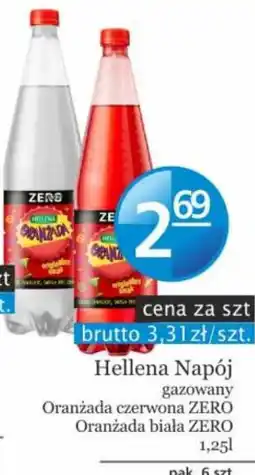 Specjał Hellena Napój gazowany Oranżada czerwona ZERO oferta