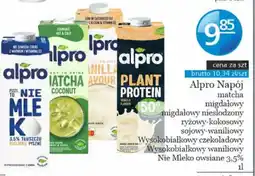 Specjał Alpro Napój matcha oferta