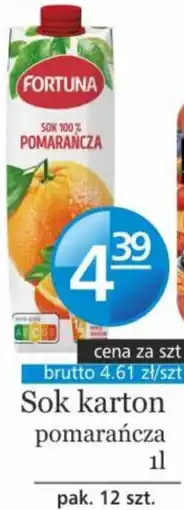 Specjał Sok karton pomarańcza oferta