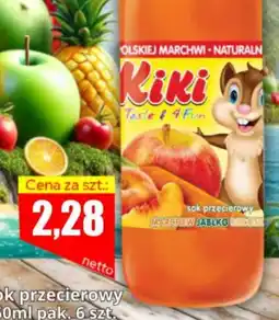 Specjał Sok przecierowy Kiki Marchew Jabłko Brzoskwinia oferta