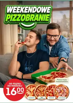 Żabka Pizza w stylu neapolitańskim oferta