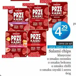 Specjał Salami chips klasyczne oferta