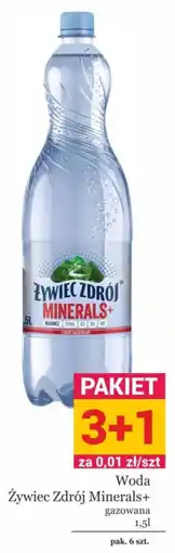 Specjał Woda Żywiec Zdrój Minerals+ gazowana oferta