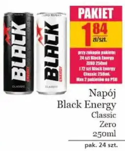 Specjał Napój Black Energy Classic Zero oferta