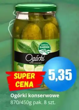 Specjał Ogórki konserwowe Green Garden oferta