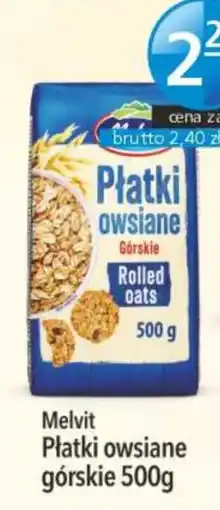 Specjał Melvit Płatki owsiane górskie oferta