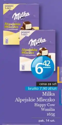 Specjał Milka Alpejskie Mleczko Happy Cow Wanilia oferta