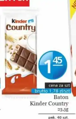 Specjał Baton Kinder Country oferta