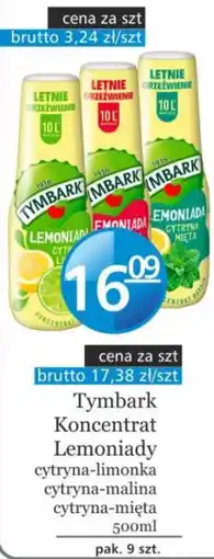 Specjał Tymbark Koncentrat Lemoniady cytryna-mięta oferta