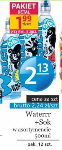 Specjał Waterrr +Sok oferta