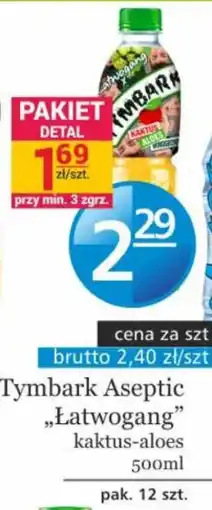 Specjał Tymbark Aseptic Łatwogang kaktus-aloes oferta