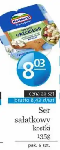 Specjał Ser sałatkowy kostki Hochland oferta