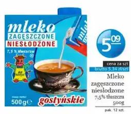 Specjał Mleko Zagęszczone Niesłodzone gostyńskie oferta