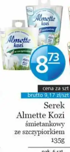 Specjał Serek Almette Kozi śmietankowy ze szczypiorkiem oferta