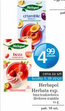 Specjał Herbapol Herbatka exp. bez truskawkowa śliwkowe crumble oferta