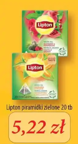 Specjał Lipton piramidki zielone oferta