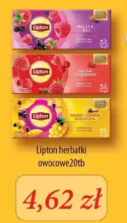 Specjał Lipton herbatki owocowe oferta