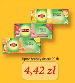 Specjał Lipton herbaty zielone oferta