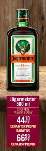 Specjał Jägermeister oferta